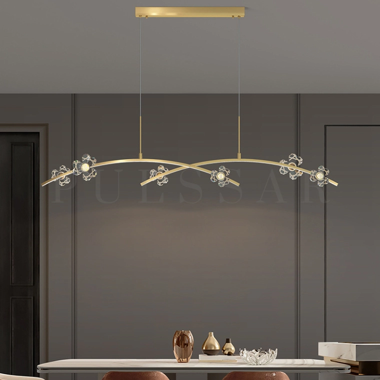 Реечная люстра CAMILIA ARC