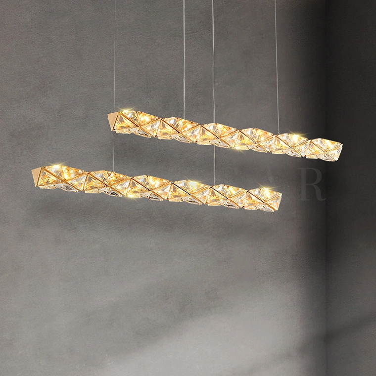 Реечная люстра LEONOR DUO LONG