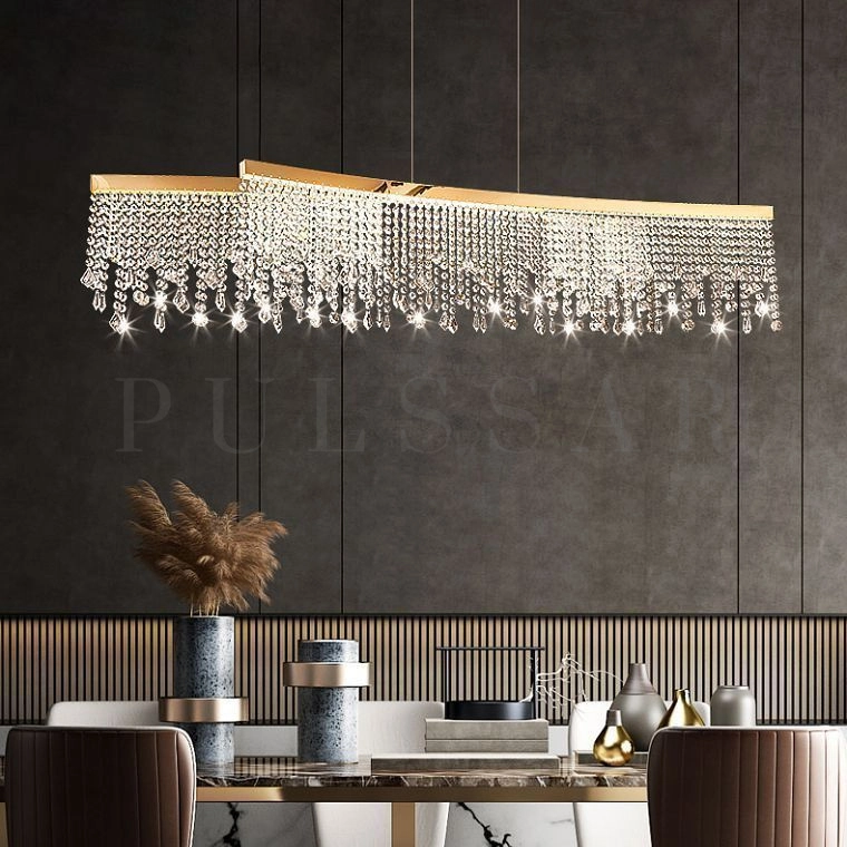 Реечная люстра CASSANDRA LONG