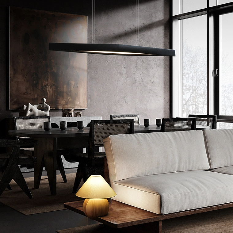 Реечная люстра ANGE LONG