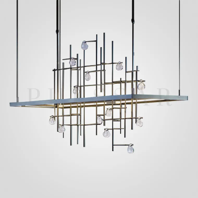 Реечная люстра BERGLIOT