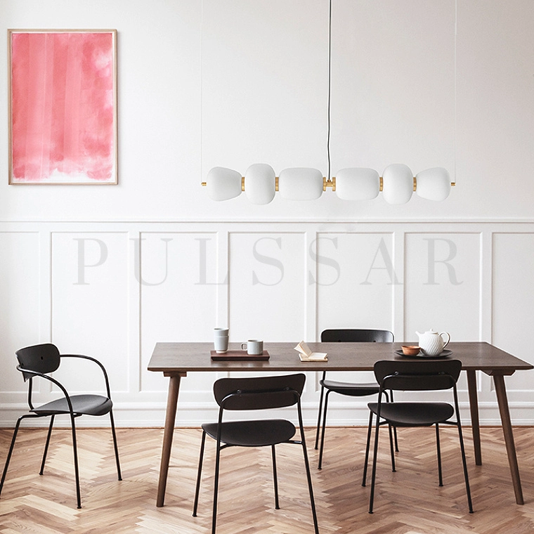 Реечная люстра HEMING L