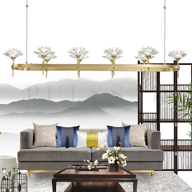 Реечная люстра LOTOS LONG