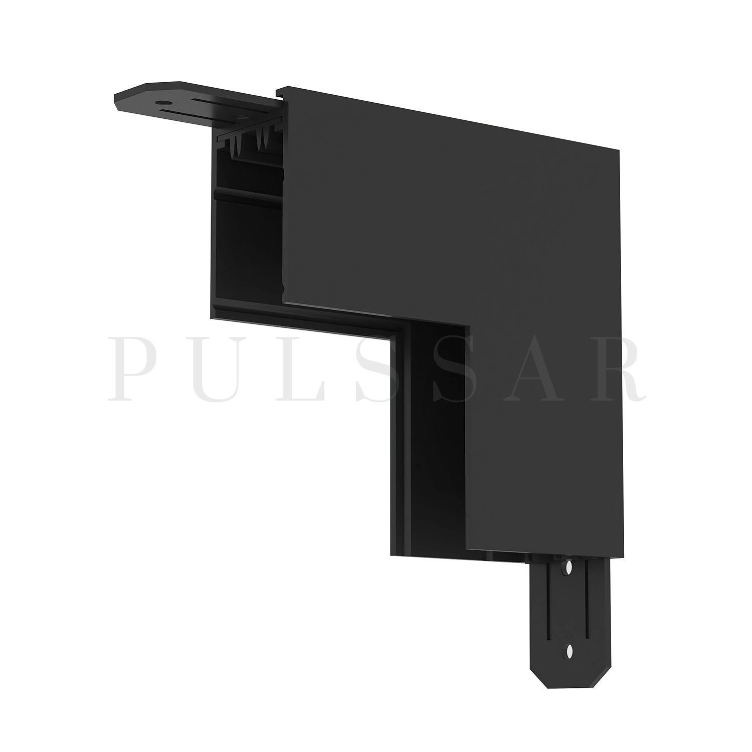 Угол стена-потолок накладной Denkirs TR2108-BK