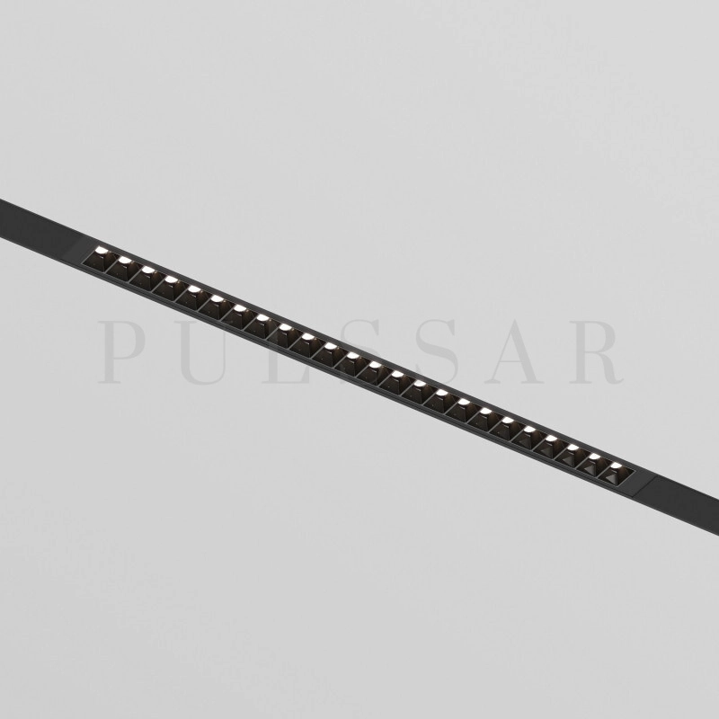 Трековый линейный светильник SIMPLE GRILL DK8202-BK