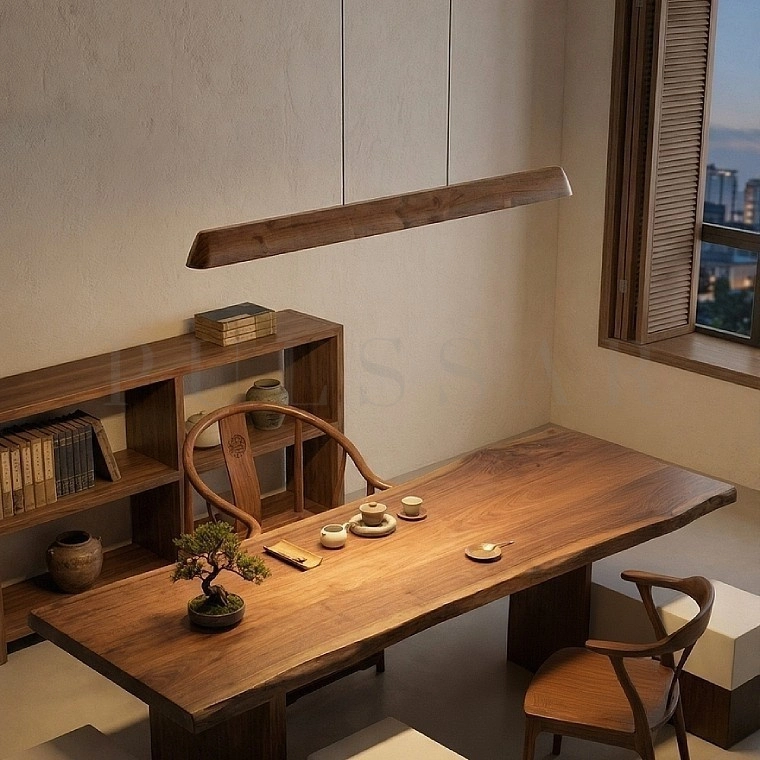 Реечная люстра SILVORA