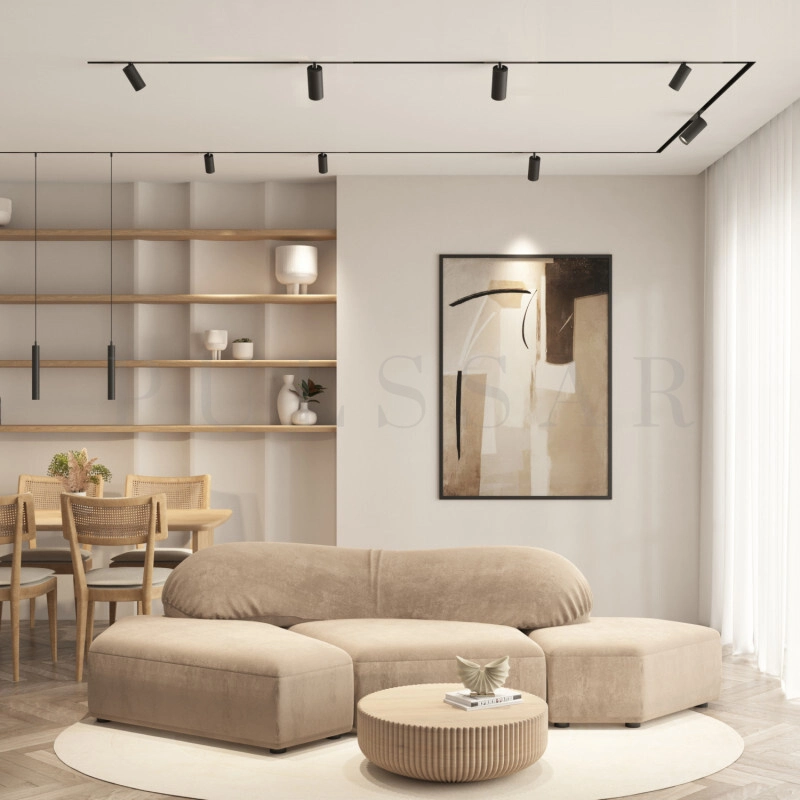 Трековый акцентный светильник SIMPLE SPOT DK8210-BK