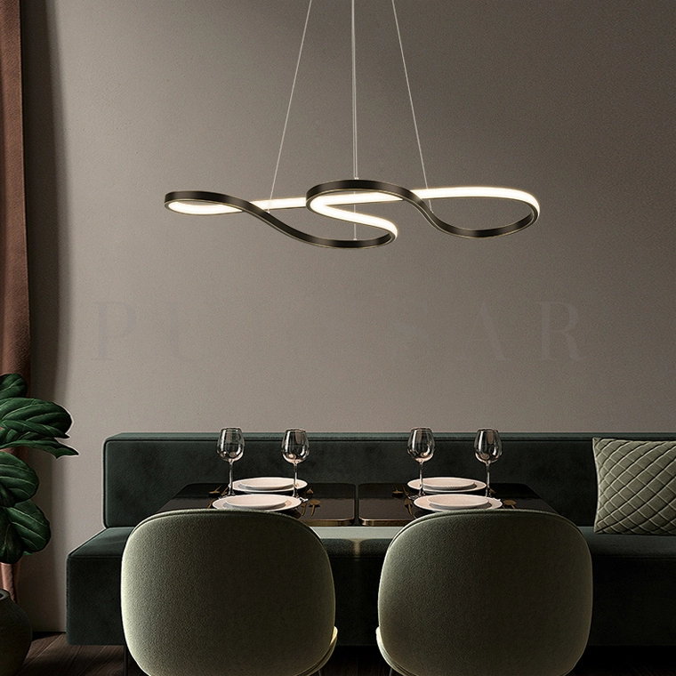 Реечная люстра VIALE