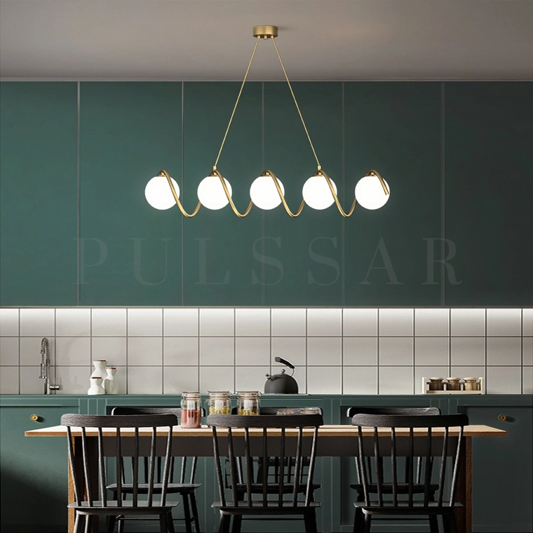 Реечная люстра KIERRE