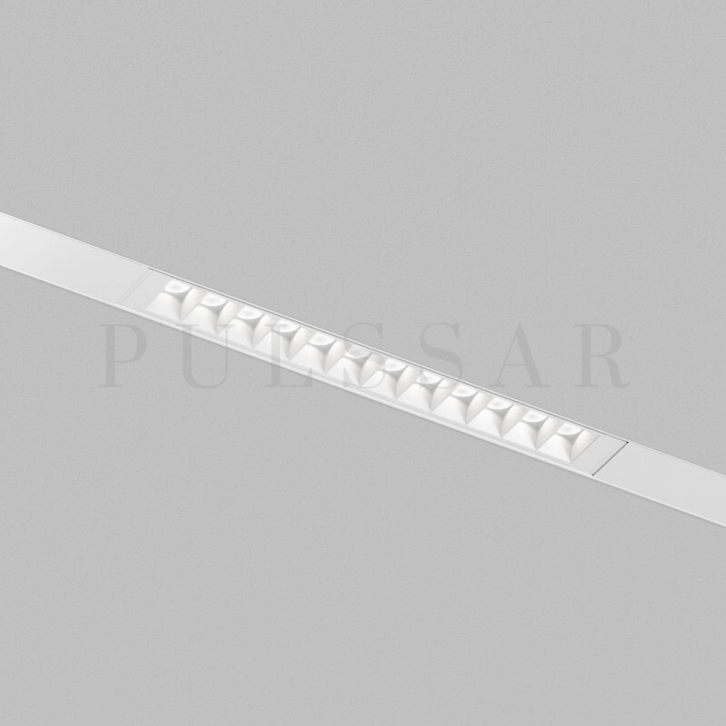 Трековый линейный светильник SIMPLE GRILL DK8201-WH