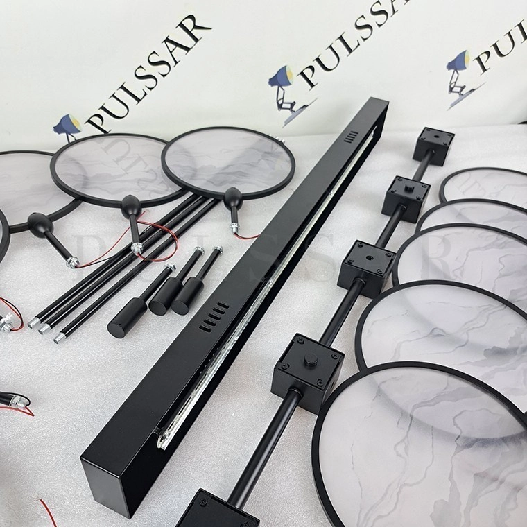 Реечная люстра NEBULA B