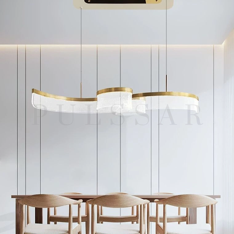 Реечная люстра SCENE TWIN