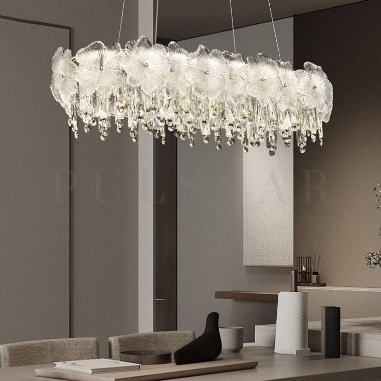 Реечная люстра NILAS LONG