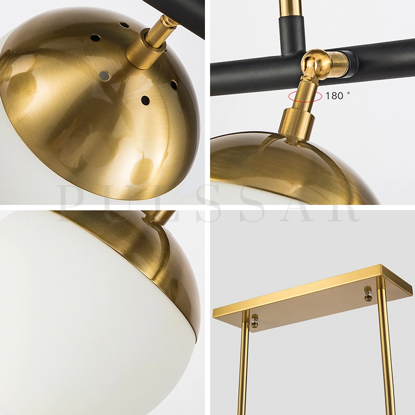 Реечная люстра ANVIK