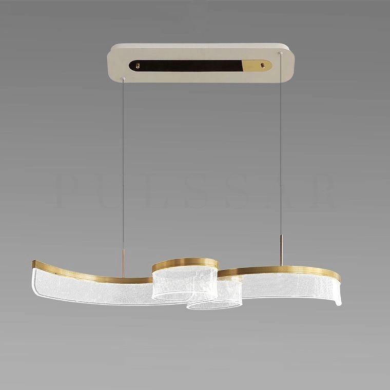 Реечная люстра SCENE TWIN