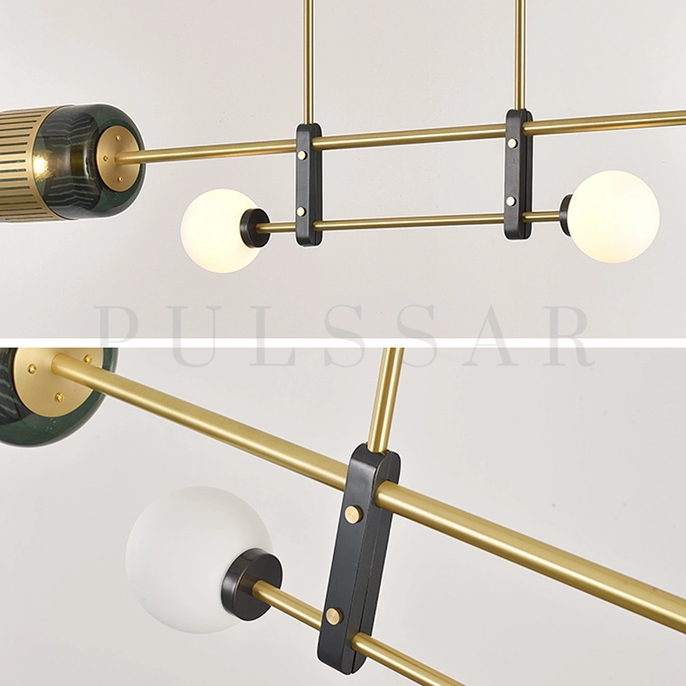 Реечная люстра TRAIT LONG