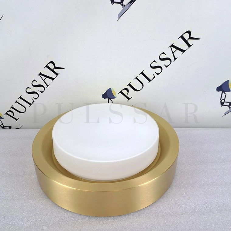 Потолочный светильник BUTTON BRASS