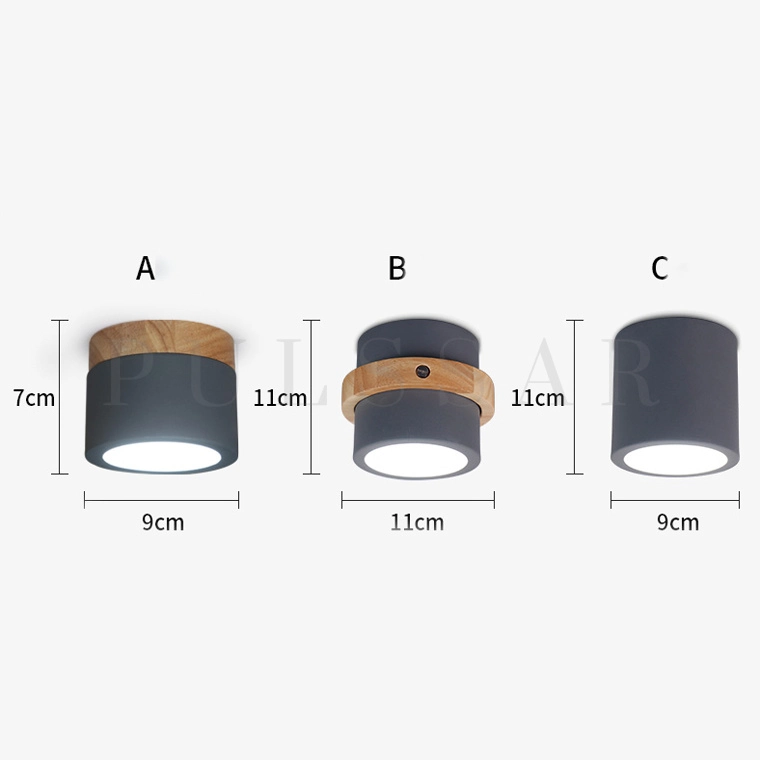 Точечный светильник WOOD COLOR