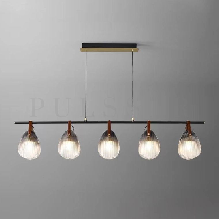 Реечная люстра CONCH L