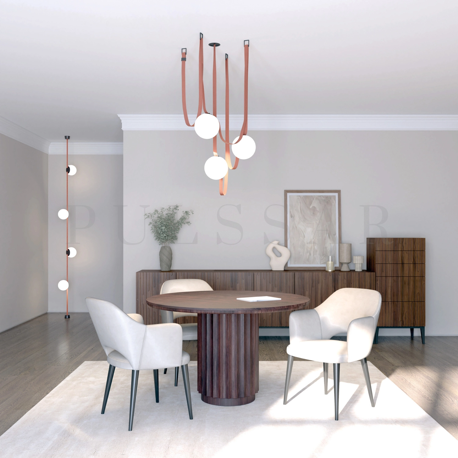 Комплект ременной трековой системы Belty DK55SET12-01-BR