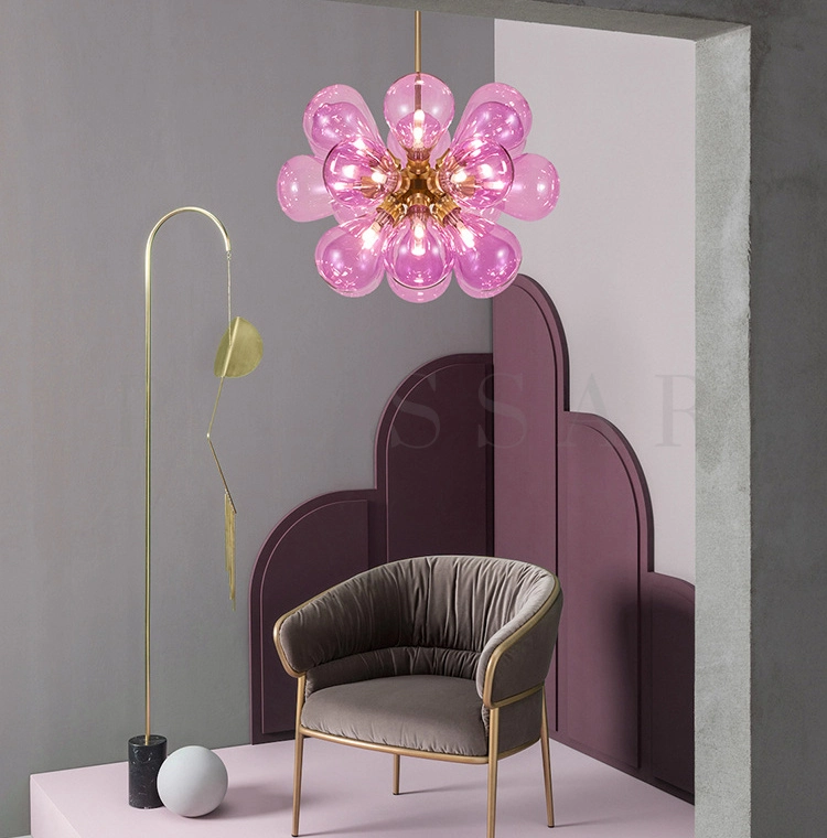 Подвесная люстра GRAPE BLUE