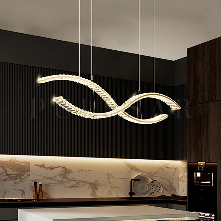 Реечная люстра BERTOLDA X LONG