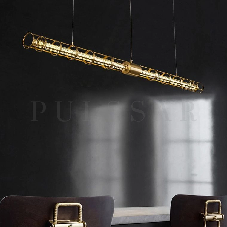 Реечная люстра OPTIMA