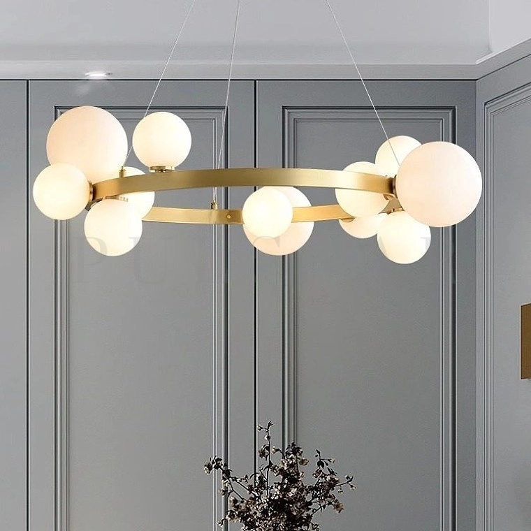 Кольцевая люстра IONA MARBLE