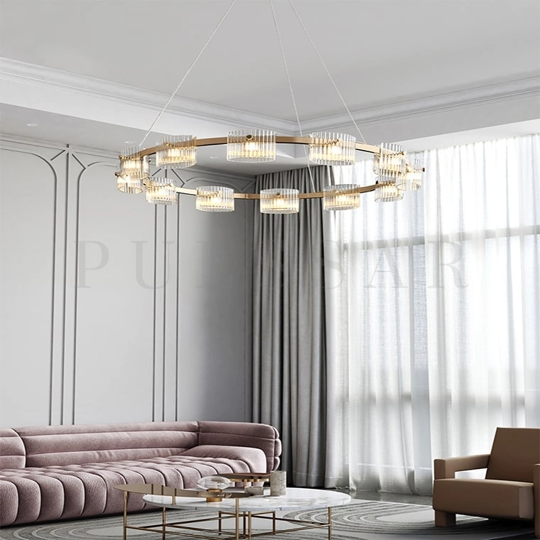 Кольцевая люстра NICOLETTA