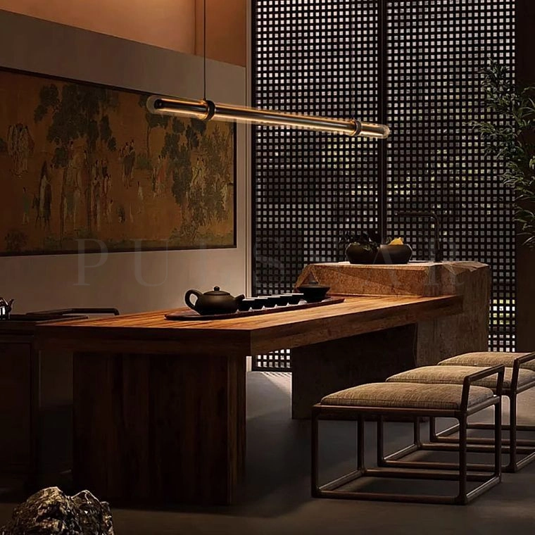 Реечная люстра TIME TUNNEL