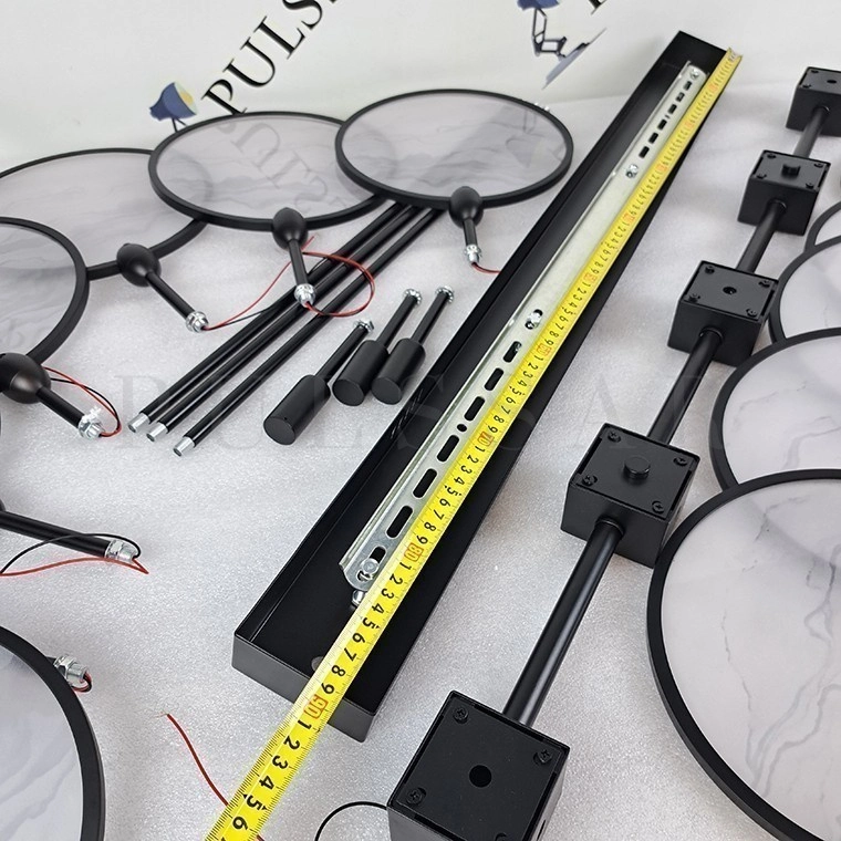 Реечная люстра NEBULA B