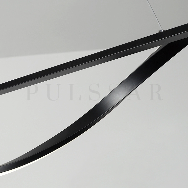 Реечная люстра HELICON