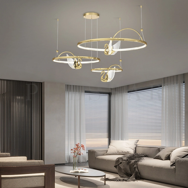 Кольцевая люстра BIRDIE LUX