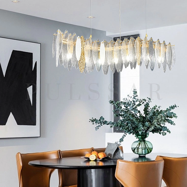 Реечная люстра RISSA WAVE