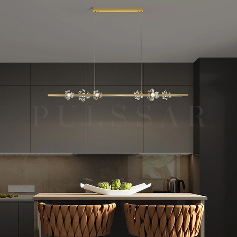 Реечная люстра CAMILIA LONG