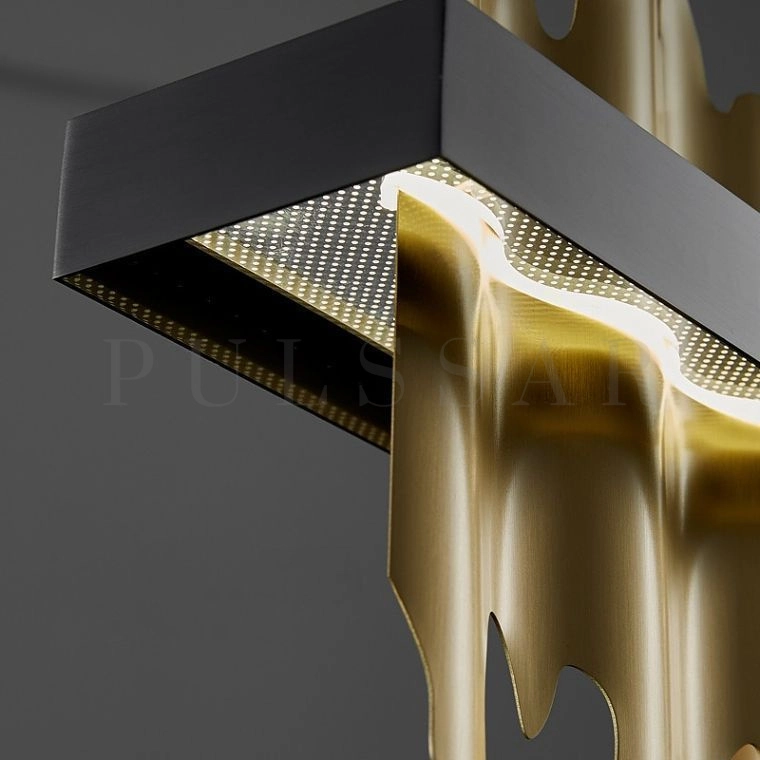 Реечная люстра GERON LONG