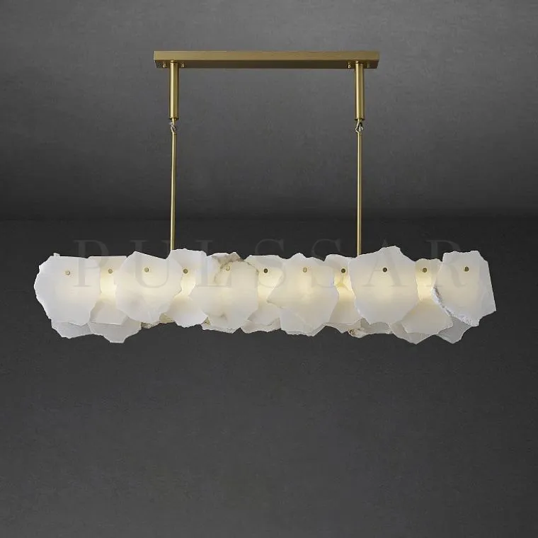 Реечная люстра MARBLE R LONG