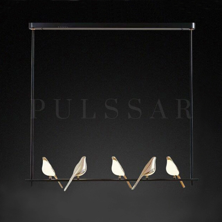 Реечная люстра NOMI L