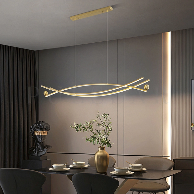 Реечная люстра VALSE