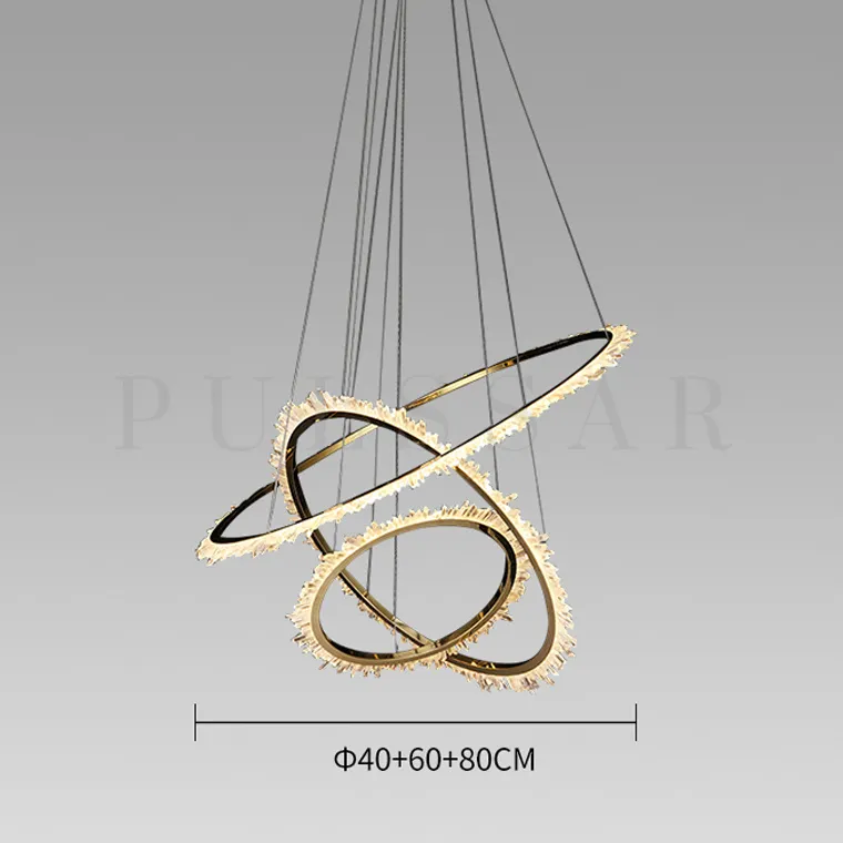 Кольцевая люстра DEODORA LUX