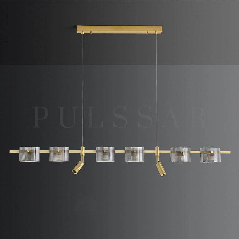 Реечная люстра NICOLETTA C LONG