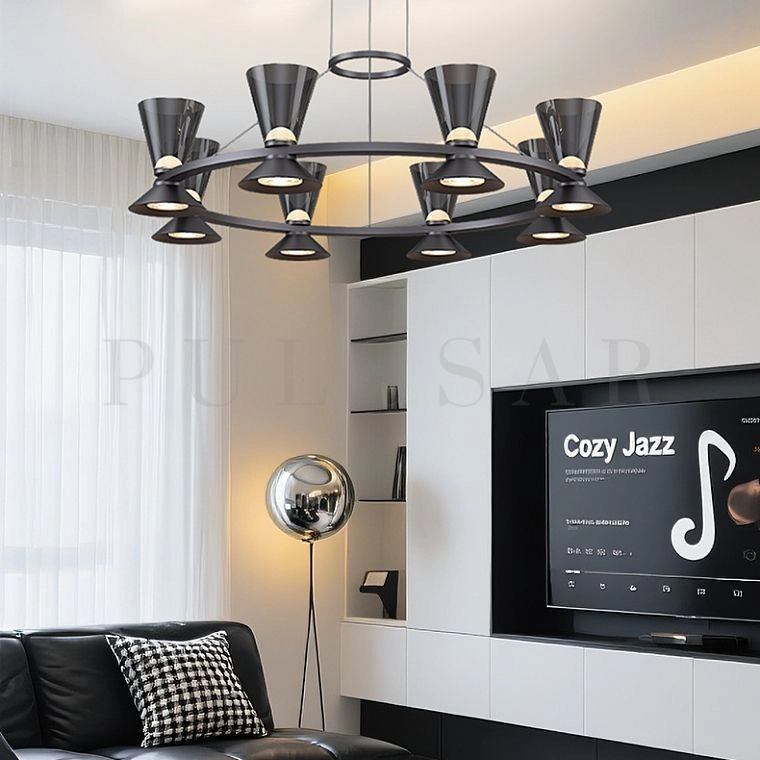 Кольцевая люстра MALCOLM RING