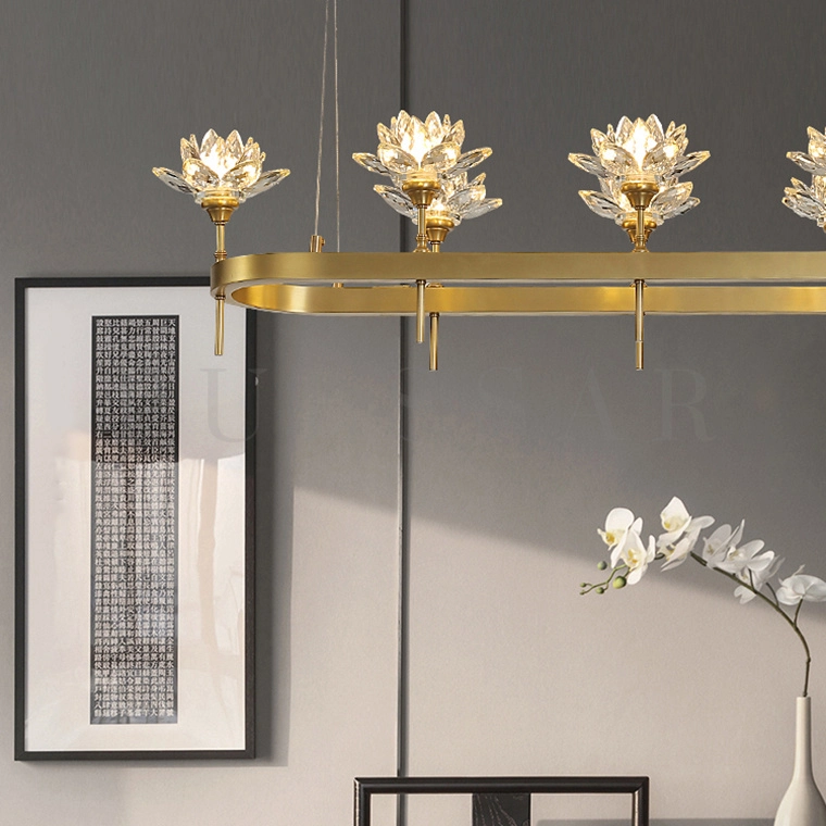 Реечная люстра LOTOS LONG