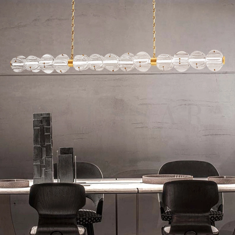 Реечная люстра NEBULOSA LONG