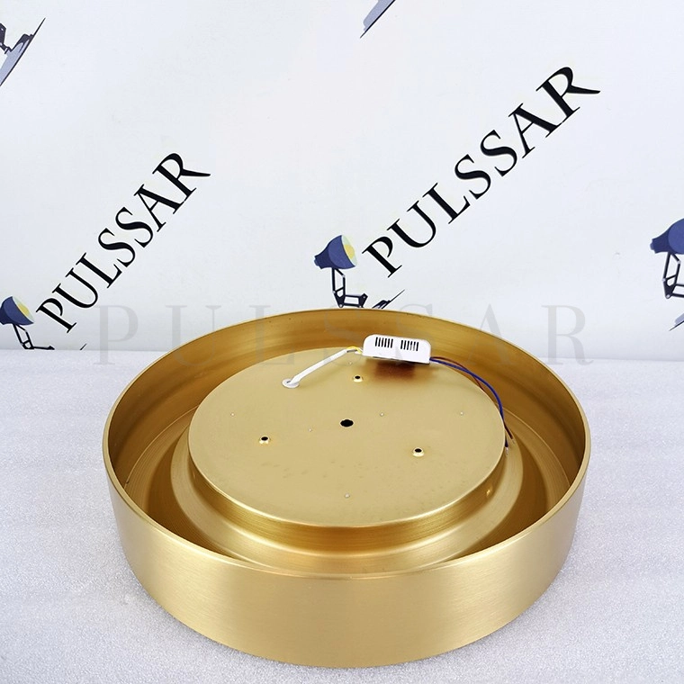 Потолочный светильник BUTTON BRASS