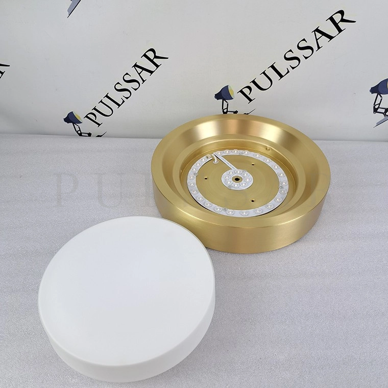 Потолочный светильник BUTTON BRASS