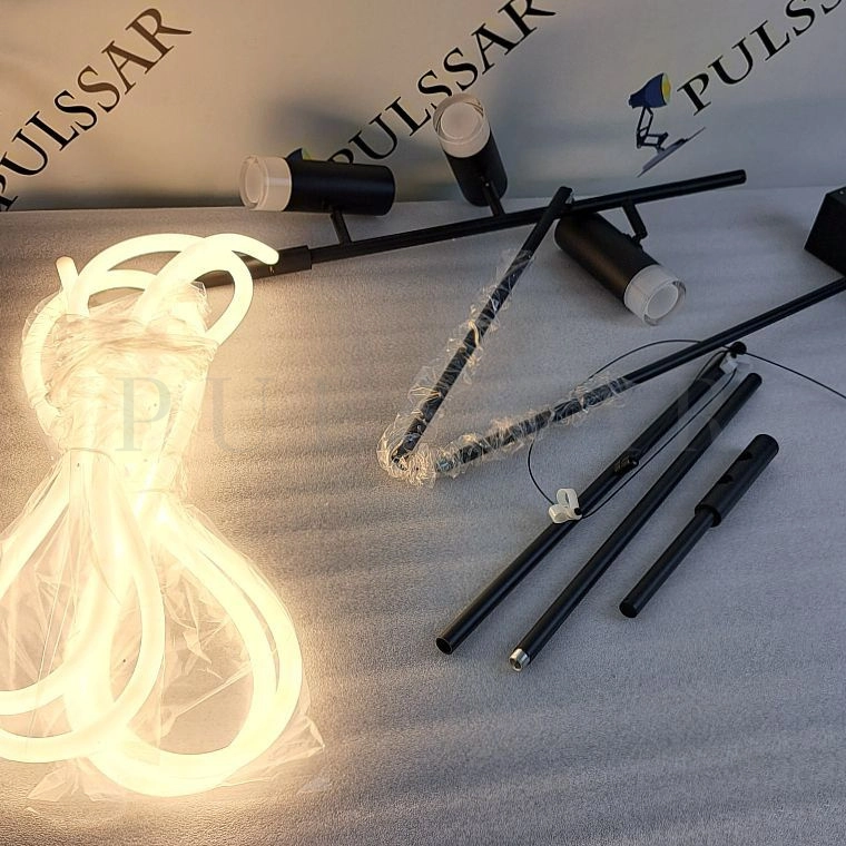 Реечная люстра SEPTIMUS