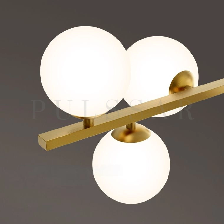 Реечная люстра DOVER