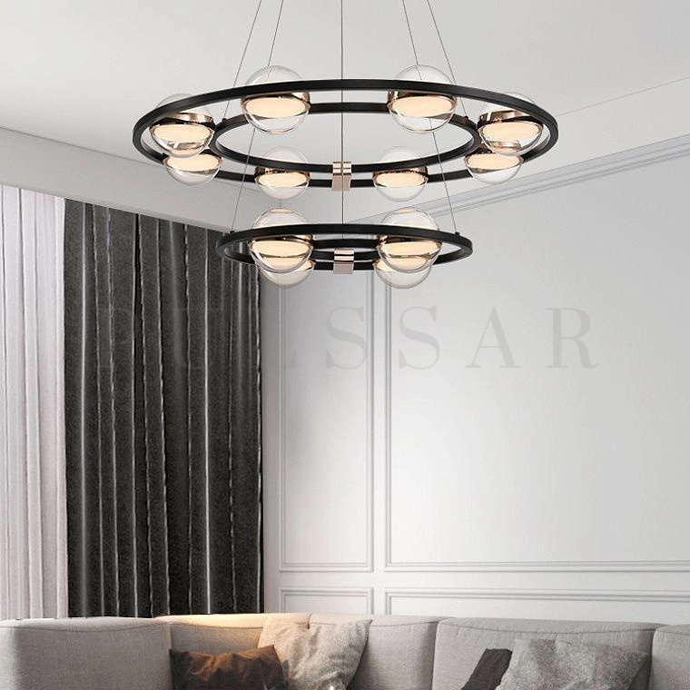 Кольцевая люстра SATURNA CH