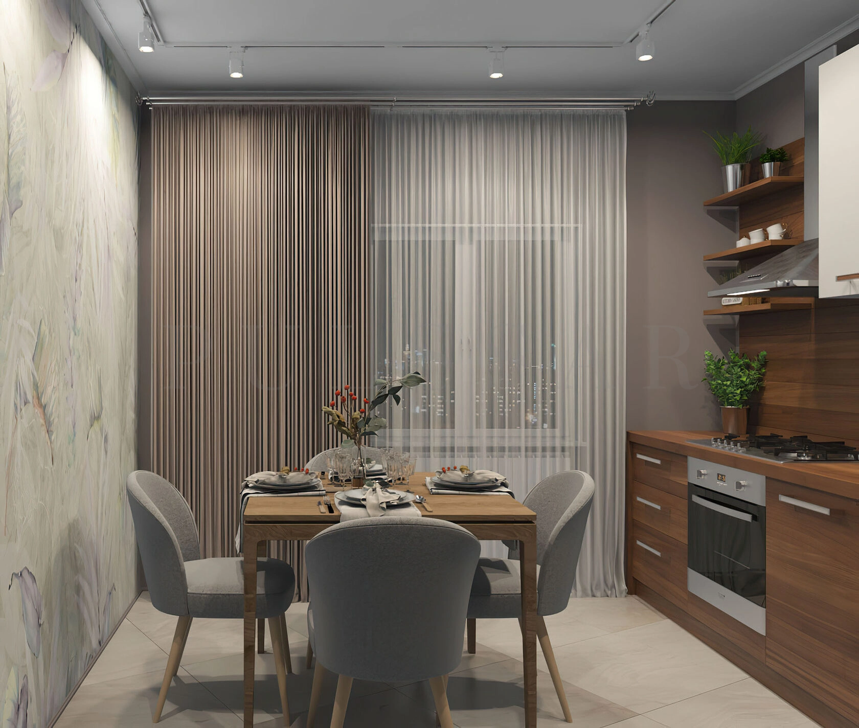 Шинопровод Denkirs TR1001-WH